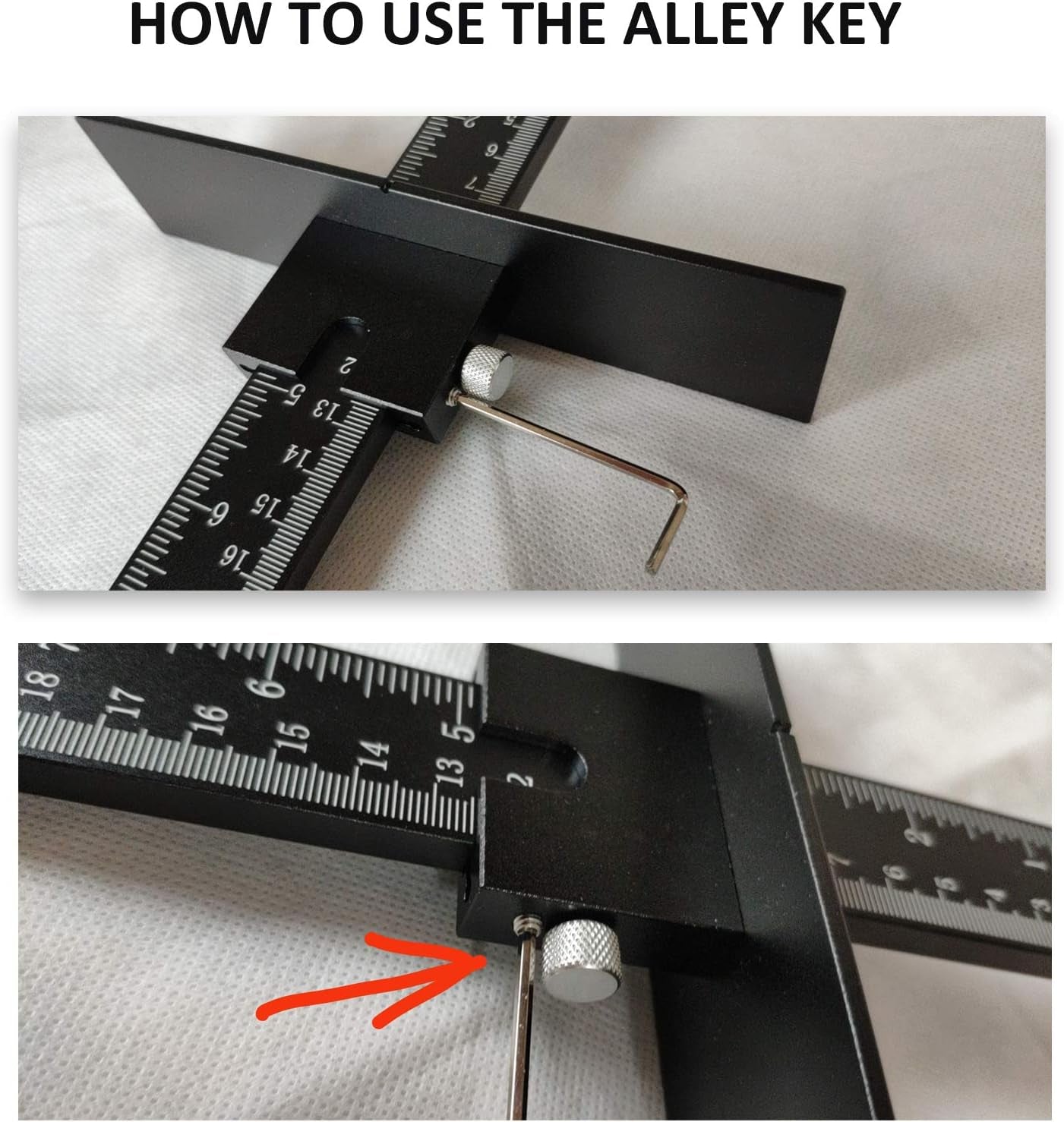 Cabinet Hardware Jig Tool Adjustable Drill Template Guide Aluminum Alloy Cabinet Handle Jig Cabinet Jig for Doors Handles Pulls Black