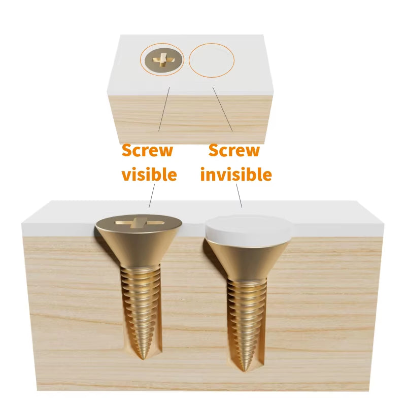 8MM Shank Hss Countersink Router Bit Screw Extractor Woodworking Milling Cutter for Wood