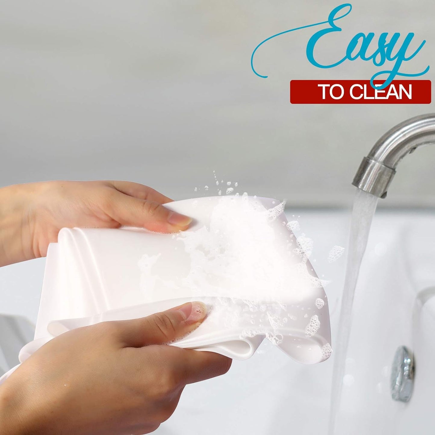 Silicone Mat, 23.4” X 15.6” White Silicone Mats for Crafts, Resin Molds, Play Dough Mat, for Resin, Clay, Paint, Arts and Crafts, 1 MM Thick