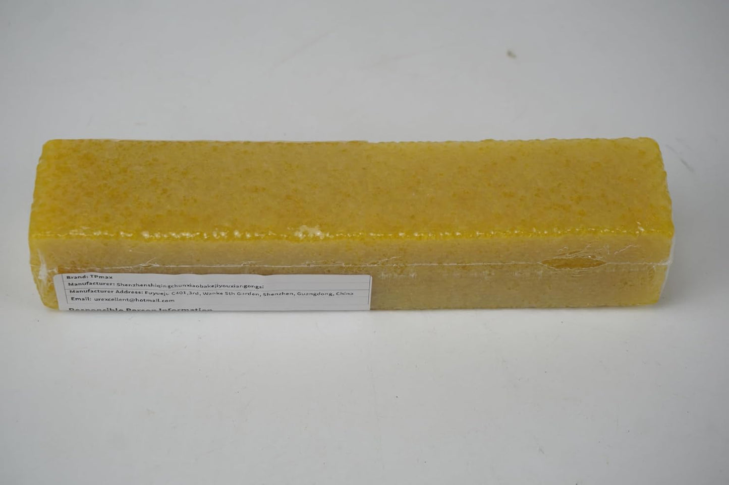 1-1/2 X 1-1/2 X 8" Inch Abrasive Cleaning Eraser Stick - Ideal for Revitalizing Abrasive Sanding Belts, Sanding Discs, Rough Tape and Shoe - Crafted from Natural Rubber for Effective Cleaning