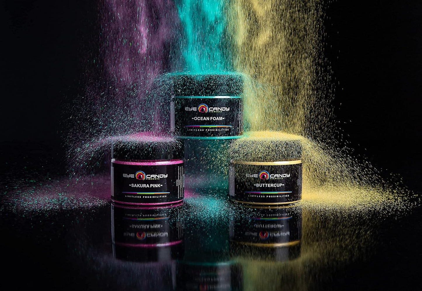 Premium Green Mica Powder Pigments (25Gr) | Multipurpose DIY Arts and Crafts Additive | Acrylic, Woodworking, Bath Bombs, Resin, Epoxy, Soap, Fishing Lures (Jade Green)