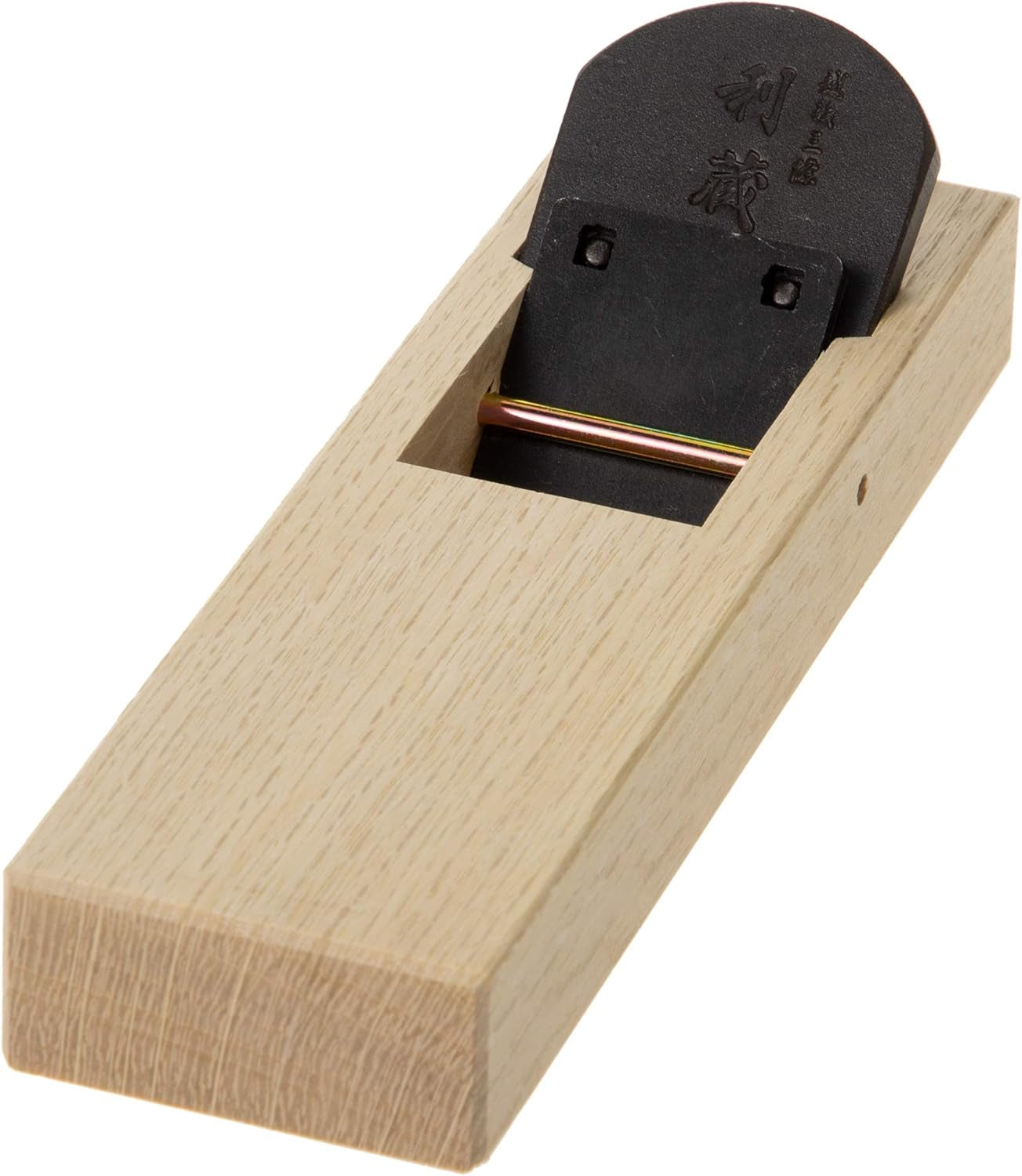 Japanese Hand Plane 42Mm for Woodworking [Replaceable Blade System], KANNA Small Block Plane Tool for Wood Chamfering and Smoothing, Made in JAPAN