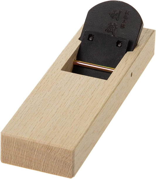 Japanese Hand Plane 42Mm for Woodworking [Replaceable Blade System], KANNA Small Block Plane Tool for Wood Chamfering and Smoothing, Made in JAPAN