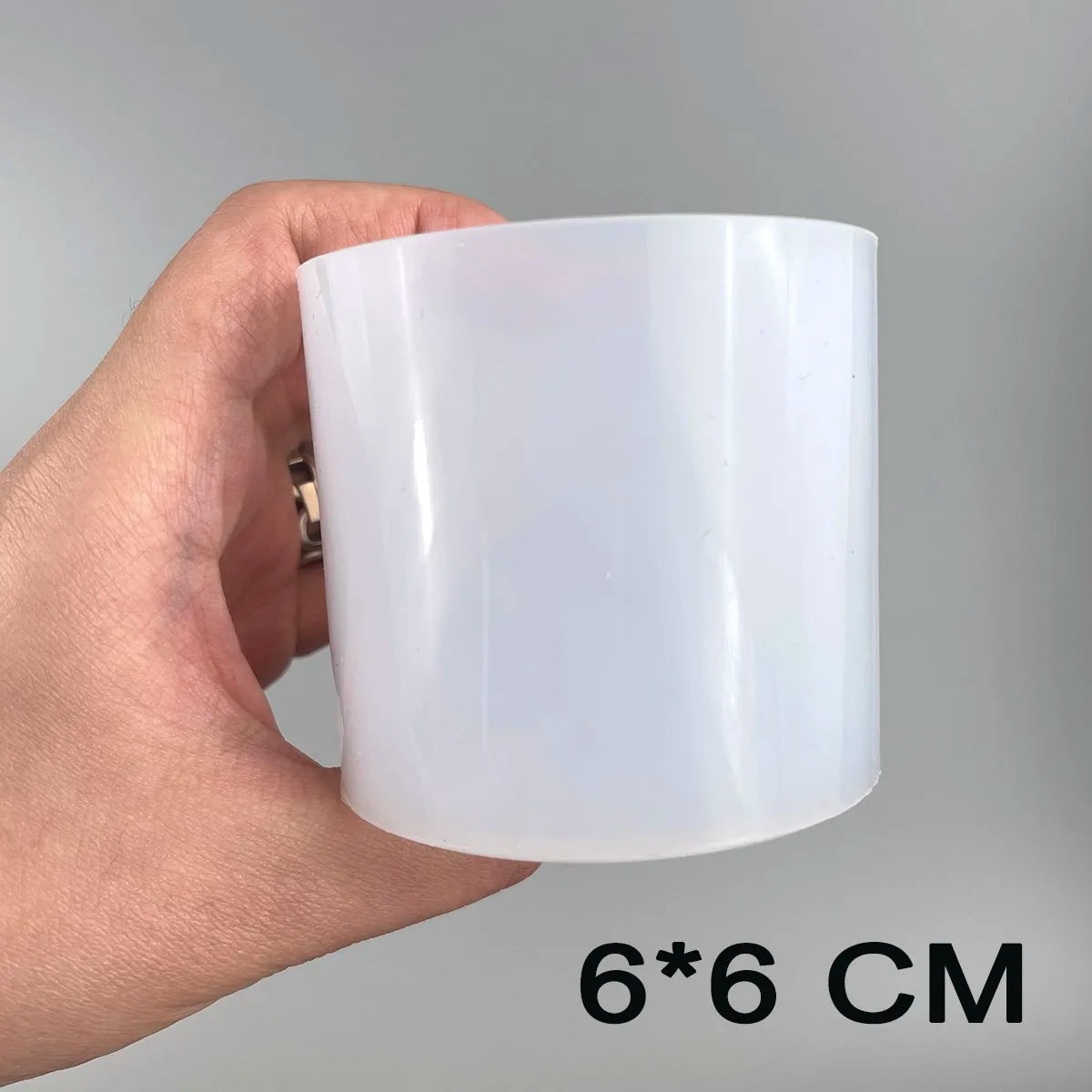 Cylinder Silicone Mold DIY Epoxy Resin Candle Mould Aromatherapy Candle Wax Molds Clay Plaster Craft Casting Mould Home Decor