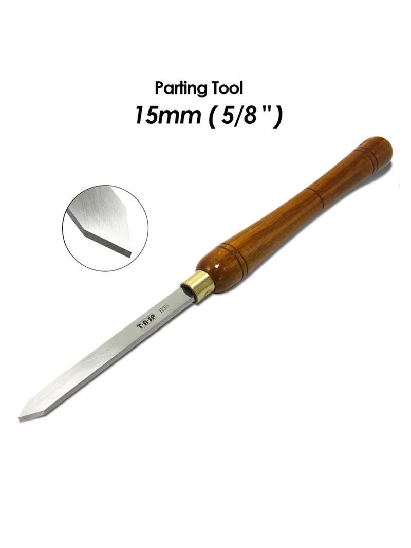 HSS Woodturning Gouge Wood Lathe Turning Tools Spindle Bowl Carpentry Chisel with Walnut Handle for Woodworking