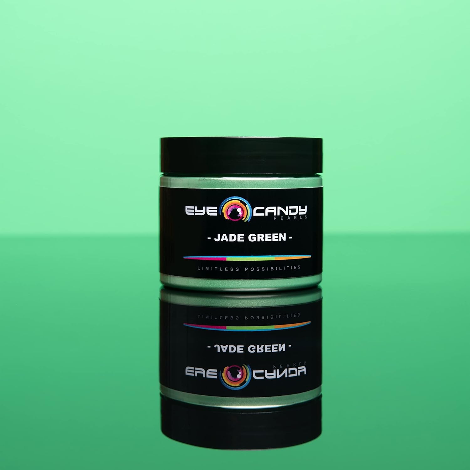 Premium Green Mica Powder Pigments (25Gr) | Multipurpose DIY Arts and Crafts Additive | Acrylic, Woodworking, Bath Bombs, Resin, Epoxy, Soap, Fishing Lures (Jade Green)