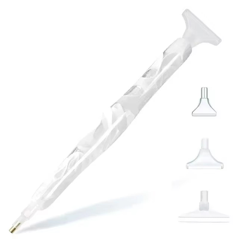 5D DIY Diamond Pen Spot Drill Pen Set Resin Diamond Embroidery Tool Accessories Multifunctional 5 Pen Head Spot Drill Tool